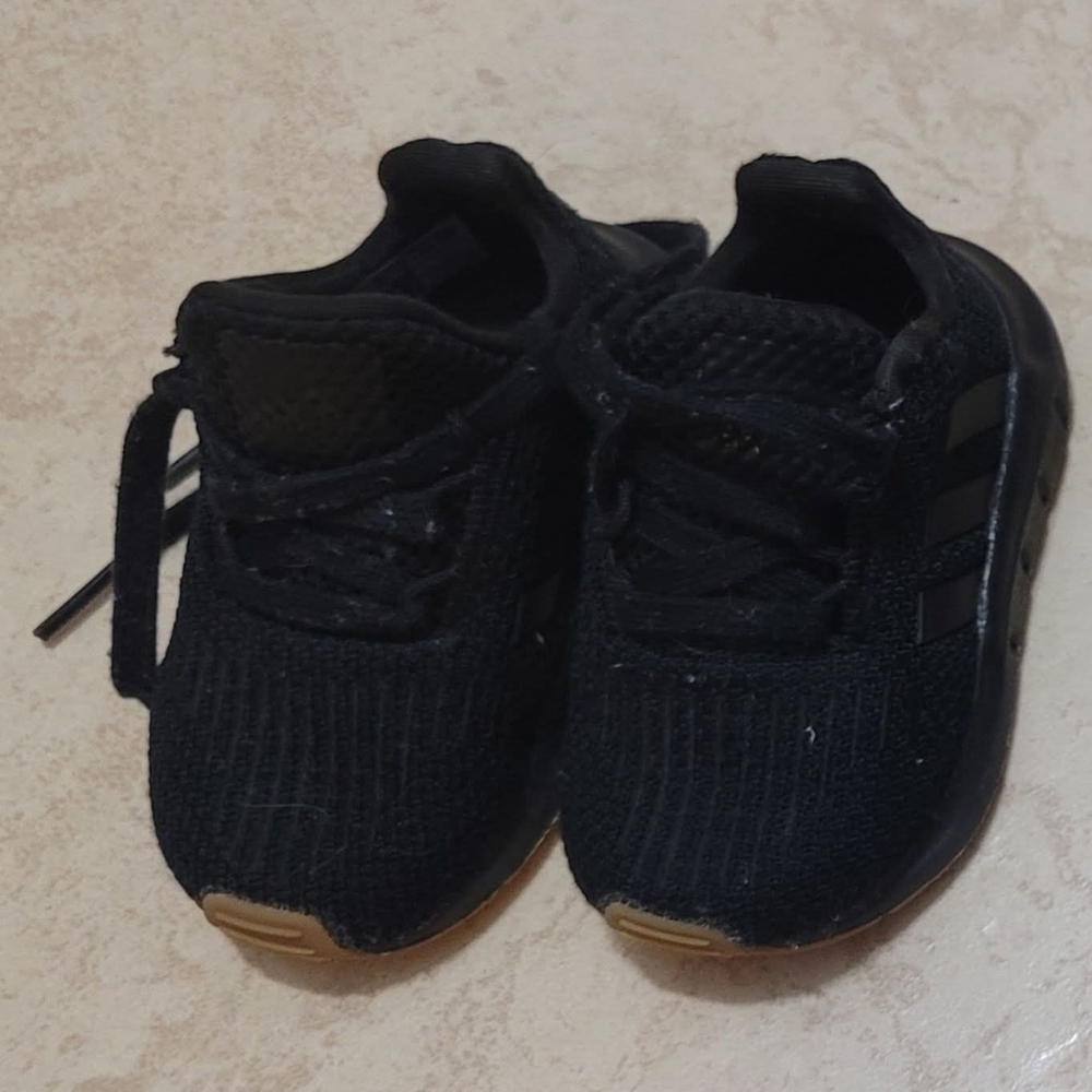 Toddler Black Addidas